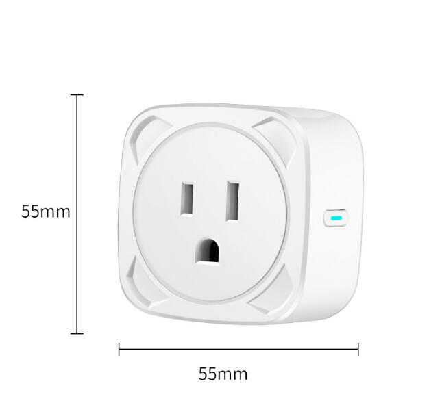 WiFi smart socket mobile phone switch timing plug voice control